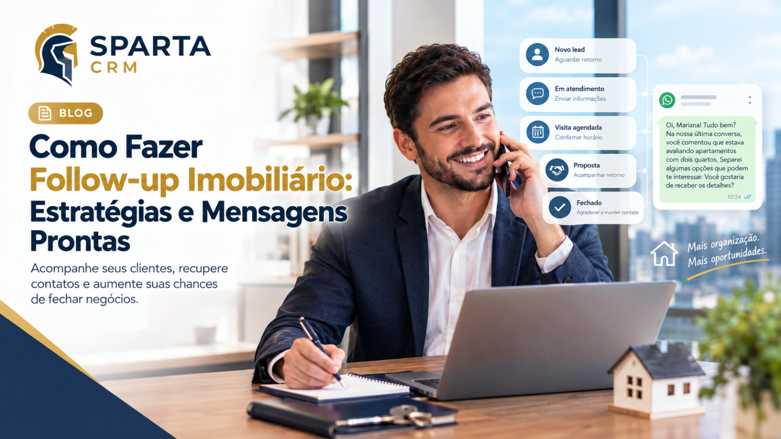 Follow-up Imobiliário: Estratégias e Mensagens Prontas