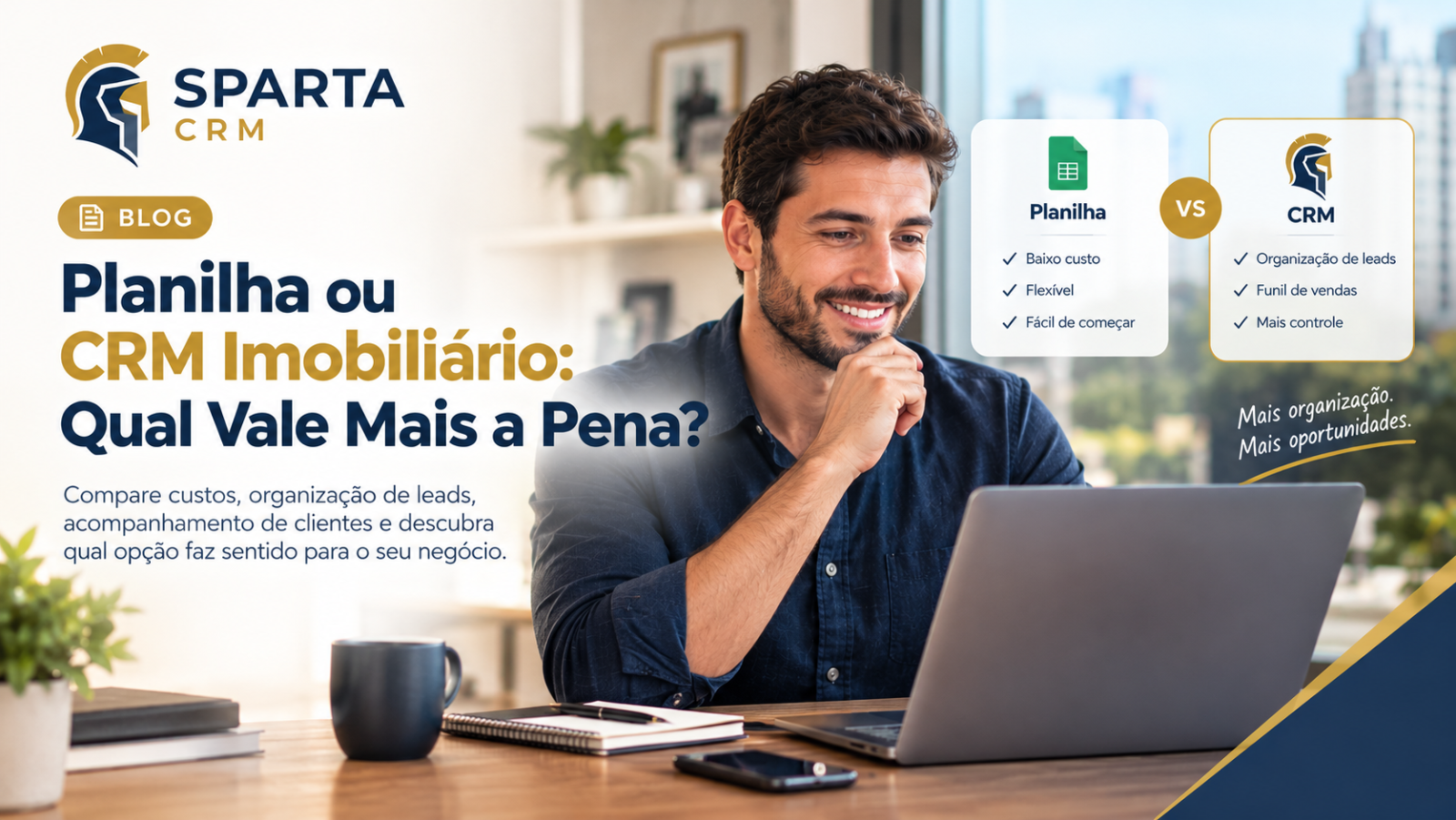 Planilha ou CRM